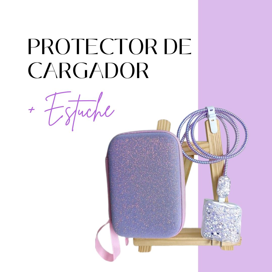 PROTECTOR DE CARGADOR CON ESTUCHE - YURVAL PERÚ