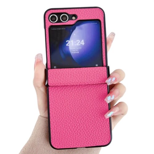 CASE FLIP ROSADO - Yúrval Perú