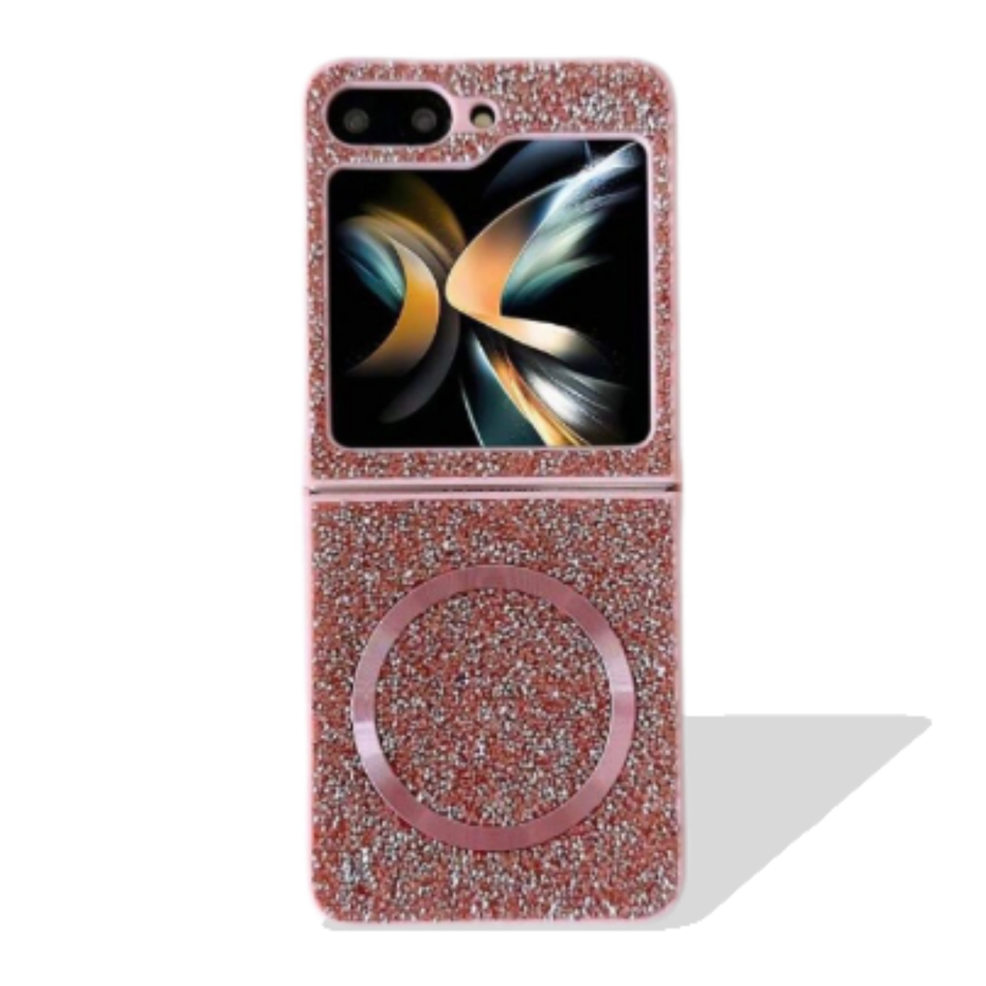 CASE FLIP MAGSAFE ROSADO - Yúrval Perú