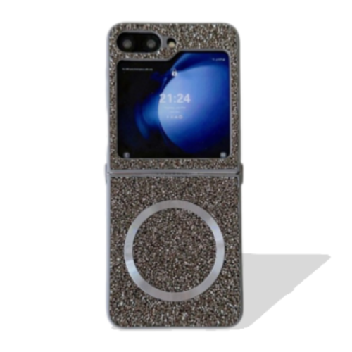 CASE FLIP MAGSAFE PLATEADO - Yúrval Perú